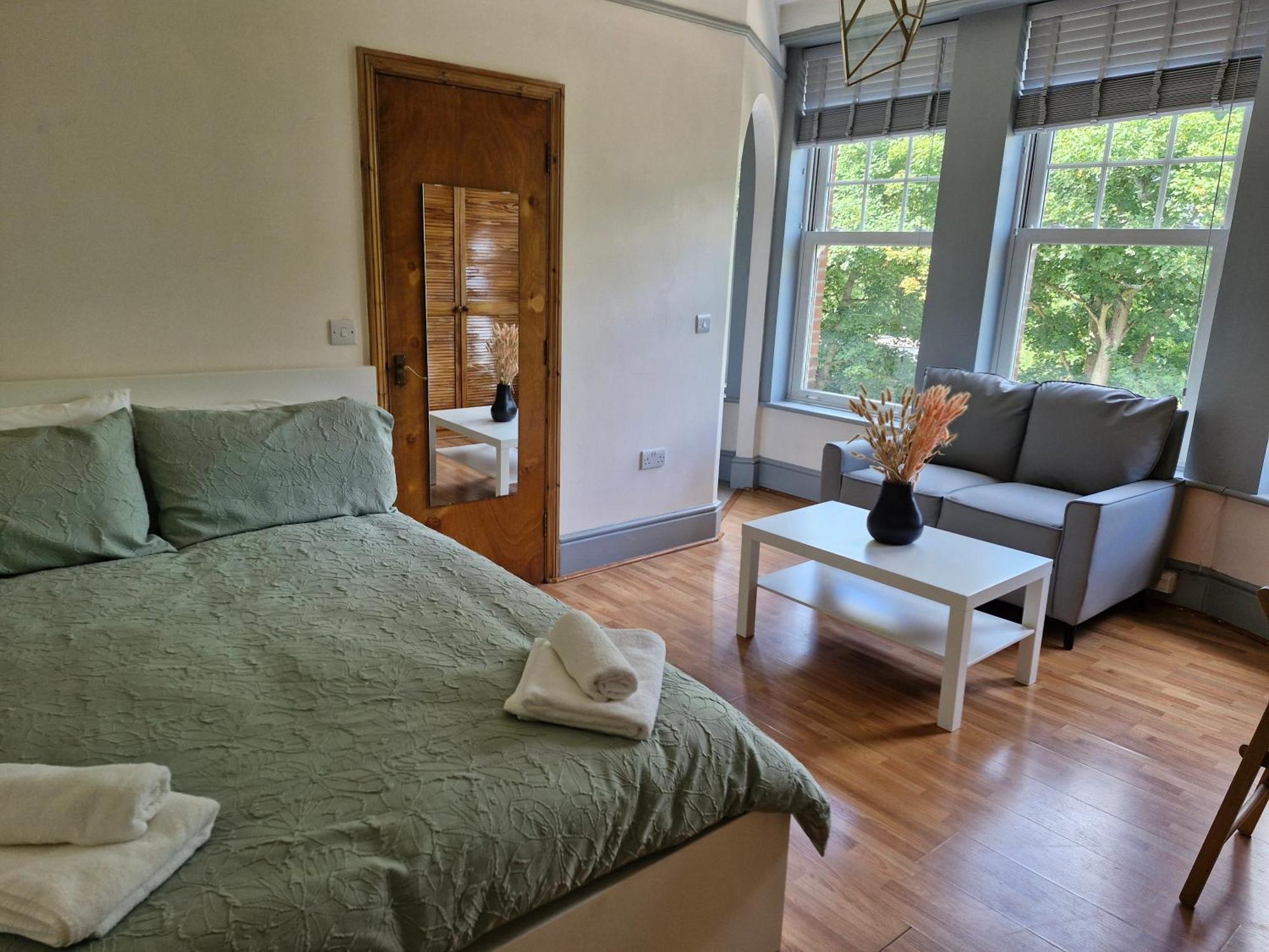 Bright Studio Apartment In A Perfect Location London Exterior foto